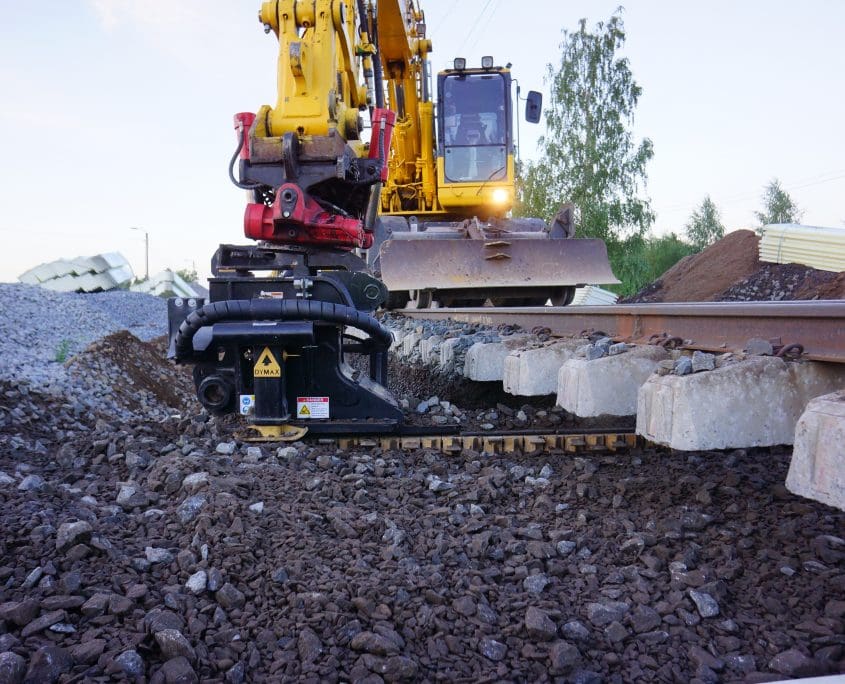 Ballast Blaster Undercutter DYMAXRAIL